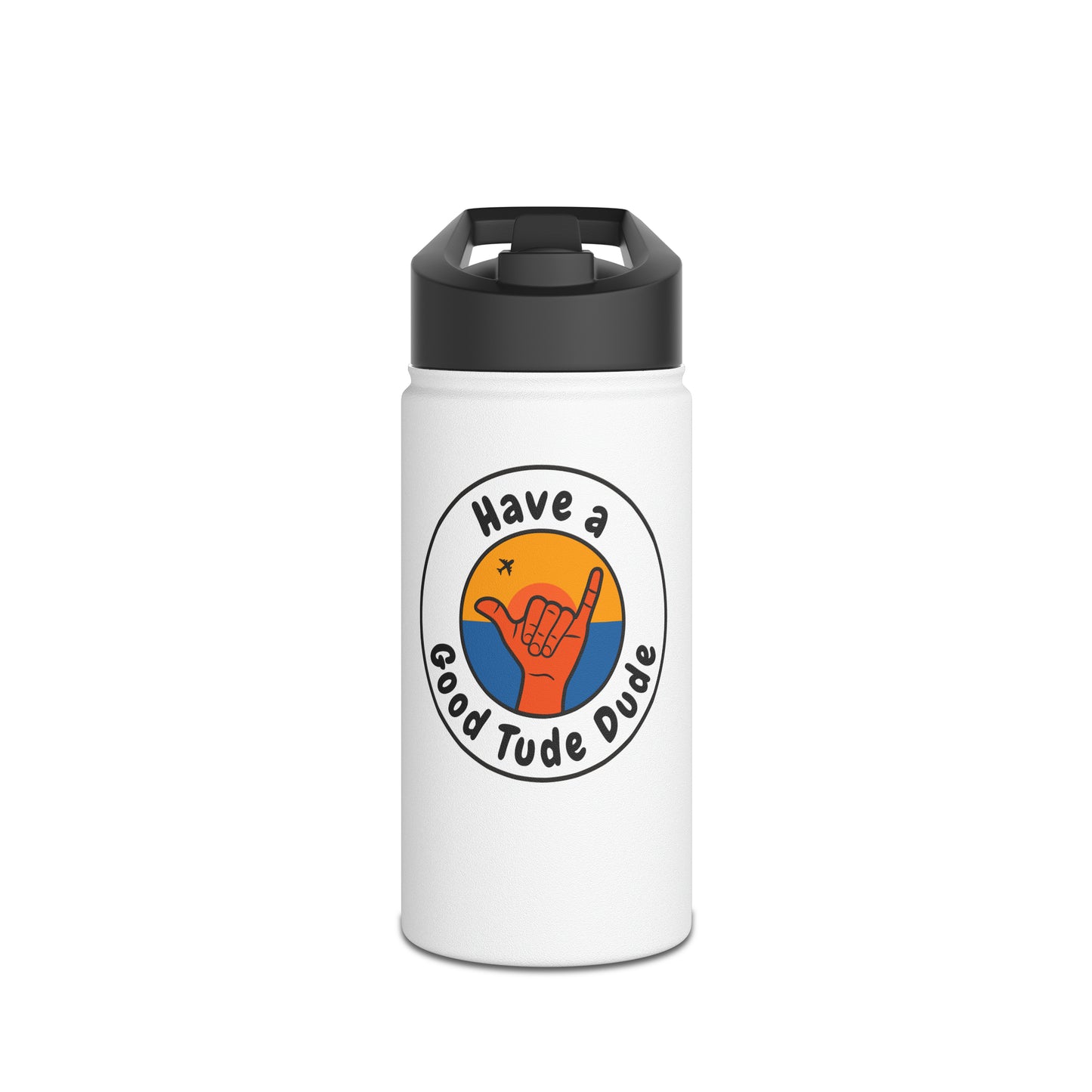 Stainless Steel Water Bottle, Standard Lid